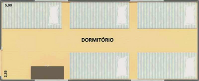 Container Dormitório Aluguel
